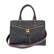 Pre-owned Canvas handbags Louis Vuitton Vintage , Black , Dames