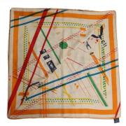 Pre-owned Cashmere scarves Hermès Vintage , Multicolor , Dames