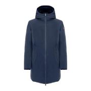 Blauwe Winterjas met Ritssluiting Colmar , Blue , Heren