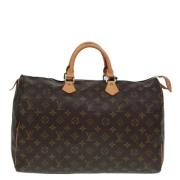 Pre-owned Canvas louis-vuitton-bags Louis Vuitton Vintage , Brown , Da...