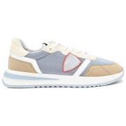 Lage Sneakers Blauw Wit Mondial Philippe Model , Multicolor , Heren