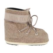 Lage Vilt Icoon Winterlaarzen Moon Boot , Brown , Dames