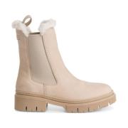 Beige Enkellaarzen voor vrouwen Tamaris , Beige , Dames