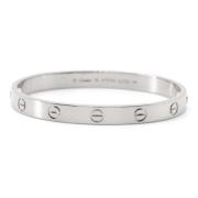 Pre-owned White Gold bracelets Cartier Vintage , Gray , Dames