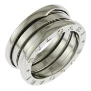 Pre-owned White Gold rings Bvlgari Vintage , Gray , Dames