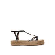 Payton Espadrilles Sandalen Ralph Lauren , Black , Dames