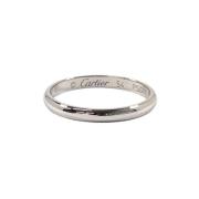 Pre-owned Silver rings Cartier Vintage , Gray , Dames