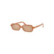 MU 11Zs 11V40D Sunglasses Miu Miu , Orange , Dames