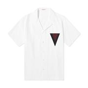 Stijlvolle Shirt voor Mannen Valentino , White , Heren