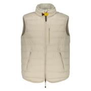 Donsvest met ritssluiting Parajumpers , Beige , Heren