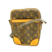 Pre-owned Canvas shoulder-bags Louis Vuitton Vintage , Brown , Dames