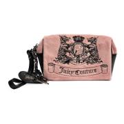 Kabelo Velours Schoudertas Juicy Couture , Pink , Dames