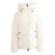 Stijlvolle Off White Winterjas Helsinki Afterlabel , White , Dames