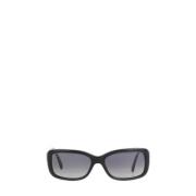 Pre-owned Fabric sunglasses Chanel Vintage , Black , Dames