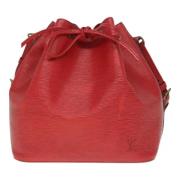 Pre-owned Leather louis-vuitton-bags Louis Vuitton Vintage , Red , Dam...