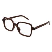 Mode Bril SL M139 Zwart Saint Laurent , Brown , Dames