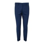 Gedurfde Blauwe Rechte Broek PS By Paul Smith , Blue , Heren