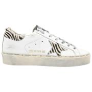 Zebra Print Sneakers Golden Goose , White , Dames