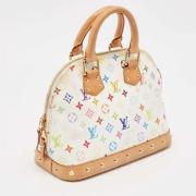 Pre-owned Canvas louis-vuitton-bags Louis Vuitton Vintage , White , Da...