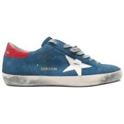 Superstar Light Blue Sneakers Golden Goose , Blue , Heren