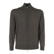 Stijlvolle Fullzip Cardigan voor Mannen Filippo De Laurentiis , Green ...