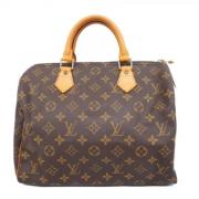 Pre-owned Fabric louis-vuitton-bags Louis Vuitton Vintage , Brown , Da...