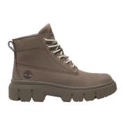 Field Mid Lace-up Boot Timberland , Brown , Dames