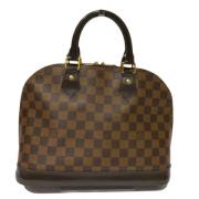 Pre-owned Canvas louis-vuitton-bags Louis Vuitton Vintage , Brown , Da...