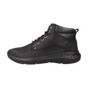 Stijlvolle Sneakers voor Mannen Skechers , Black , Heren