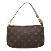 Pre-owned Canvas louis-vuitton-bags Louis Vuitton Vintage , Brown , Da...