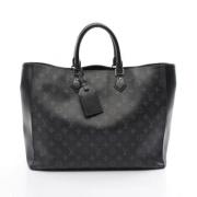 Pre-owned Leather louis-vuitton-bags Louis Vuitton Vintage , Black , H...