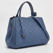 Pre-owned Leather louis-vuitton-bags Louis Vuitton Vintage , Blue , Da...