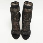 Pre-owned Lace boots Gianvito Rossi Pre-owned , Black , Dames