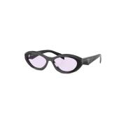 PR 26Zs 16K40J Sunglasses Prada , Black , Dames