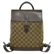 Pre-owned Canvas louis-vuitton-bags Louis Vuitton Vintage , Brown , Da...