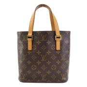 Pre-owned Canvas louis-vuitton-bags Louis Vuitton Vintage , Brown , Da...