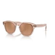 Sole Zonnebril Oliver Peoples , Brown , Unisex