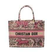 Pre-owned Raffia dior-bags Dior Vintage , Beige , Dames