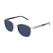 Klassieke Leren Schoudertas Saint Laurent , Blue , Unisex