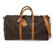 Pre-owned Fabric louis-vuitton-bags Louis Vuitton Vintage , Brown , Da...