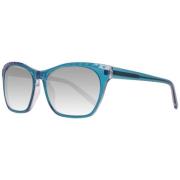 Blauwe Resin Zonnebril voor Vrouwen Esprit , Blue , Dames