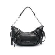 TAS Kcity M Zwart Gewatteerde Zakken Karl Lagerfeld , Black , Dames