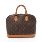 Pre-owned Leather louis-vuitton-bags Louis Vuitton Vintage , Brown , D...