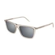 Elegante Leren Schoudertas Saint Laurent , Beige , Unisex