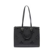 Pre-owned Leather louis-vuitton-bags Louis Vuitton Vintage , Black , D...