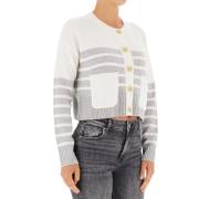 Ivory Ikebana Cardigan Sweater Pennyblack , Beige , Dames