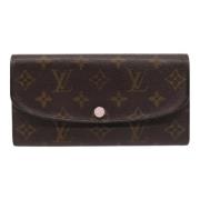 Pre-owned Canvas wallets Louis Vuitton Vintage , Brown , Dames