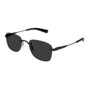 Stijlvolle Zwarte Leren Schoudertas Saint Laurent , Black , Unisex