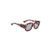 Leopard Limited Edition Zonnebril Jacques Marie Mage , Brown , Unisex