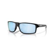 Sportieve zonnebril met uniek ontwerp Oakley , Black , Unisex